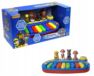 PAW Patrol - Dog Patrol Hudba Piano Klávesnica Obrázky Peacock
