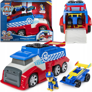 PAW Patrol - PSI PATROL PATROLOWIEC + CAR + CHASE FIGURINE