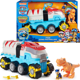 PAW Patrol - PSI PATROL PATROLOWIEC Transporter + Chase Figurs