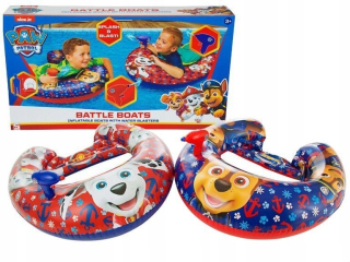 PAW Patrol - PSI PATROL páv Nafukovacie lode Voda Bitka 76x73cm