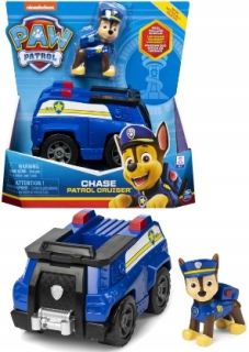 PAW Patrol - PSI PATROL VOZIDLÁ POLICA RADIO CHASE FIGURINE