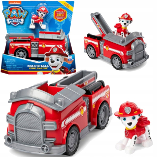 Paw patrol - dog patrol vozidlo sgtrasing figuring marschal