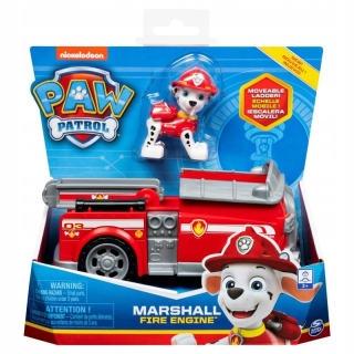 PAW Patrol - Dog Patrol vozidlo s obrázkom Marshall Fire Engine
