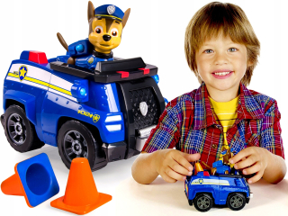 PAW Patrol - Pes hliadka vozidla polícia polícia Figurine Chase