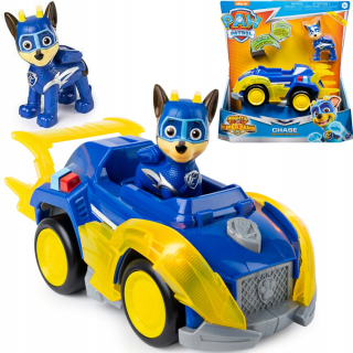 PAW Patrol - PSI PATROL Policajné vozidlo + Figurine Chase St. Dach