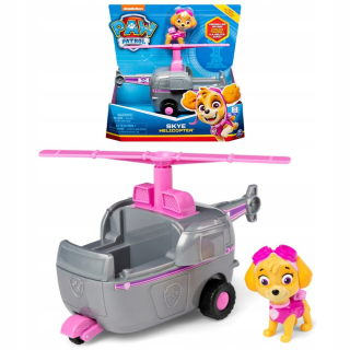 PAW Patrol - Dog Patrol vozidlo s akciou Obrázok Skye Helicopter Spin
