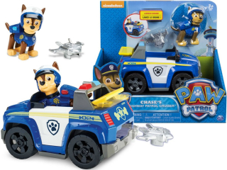 PAW Patrol - PSI PATROL RADIO CAR ROUCE DRON FIGURINE CHASE