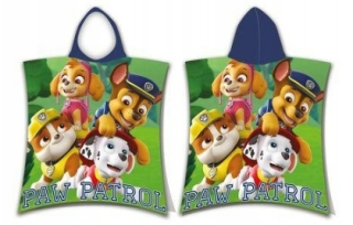 PAW Patrol - PSI PATROL BATH Uterák Poncho Poncho