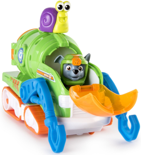 PAW Patrol - PSI PATROL ROCKY FIGURINE A VOZIDLO PODVODY