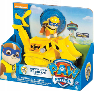 PAW Patrol - Psi hliadka sutiny crane super šteňa žeriav figúrky!