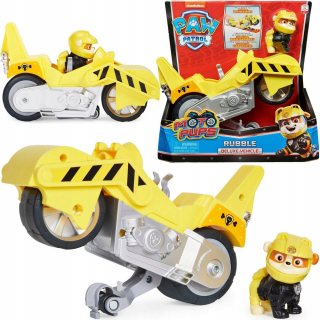 Psi Patrol Rubble Moto Pups motocykel s figúrkou