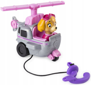 PAW Patrol - PSI PATROL SKYE VOZIDLÁ VOZIDLOSTI S LUTED LAŽE