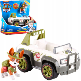 PAW Patrol - PSI PATROL Tracker Figúrka + Online Auto Jungle