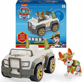 PAW Patrol - PSI PATROL Tracker Figurine a terénne vozidlo jeep