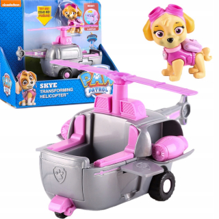 PAW Patrol - Pes hliadka transformujúca vrtuľník figúrka skye