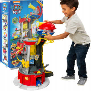 PAW Patrol - DOG PATROL WIELKA BASE ToWERAY MUNTY PUPS + CHASE