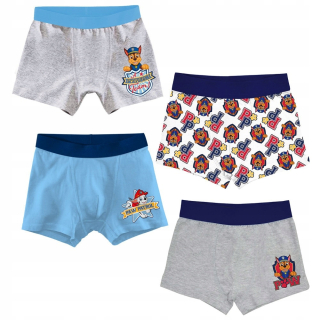 PAW Patrol - PSI PATROL SET 4-PAK BOXER SHORTS Nohavičky 122-128