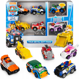 PAW Patrol - PSI PATROL SET 6 VOZIDLÁ VOZIDLÁ AUBLIKA