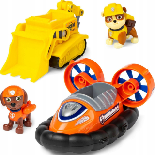 PAW Patrol - PSI PATROL ZUMA A RUTBLE + HOVERCATRAFT A BULLDERZER