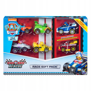 PAW Patrol - PSI PATROL SET 6 VOZIDLÁ PREVÁDZKA ZÁPISY 6054522