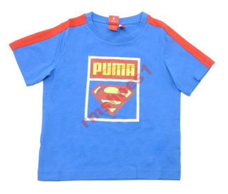 Superman - PUMA 832373 01 Fun Superman Tee Blue R.140