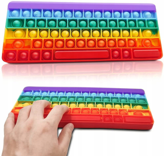 Push Bubble Pop It Toy Sensor Keyboard