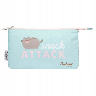 Pusheen - Passeeen foodie modrá ceruzka puzdro dve strany