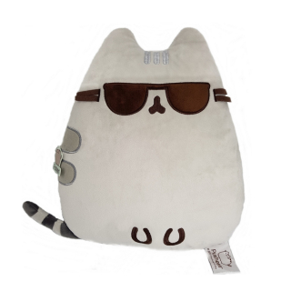 Pusheen - Passeen v okuliaroch 34x30cm vankúš Cat Satin