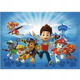 PAW Patrol - Puzzle 100 PSI Patrol Band v akcii, Ravensburger