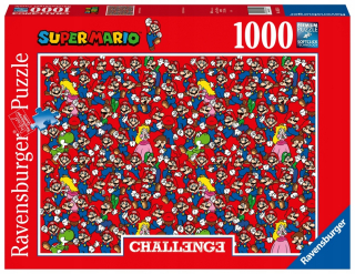 Super Mario - Puzzle 1000 Ravensburger Challenge Super Mario Bro