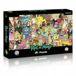 Rick and Morty - Puzzle 1000 Rick a Morty Original