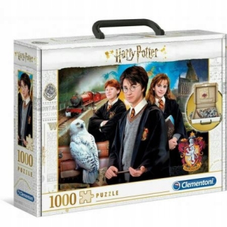 HARRY POTTER - Puzzle 1000 El Harry Potter Hermiona Ron Hogwart