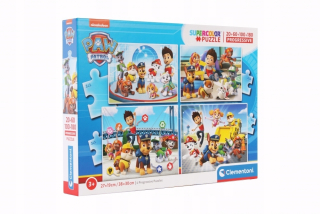PAW Patrol - Puzzle 20 + 60 + 100 + 180 EL. PSI PATROL K-21412