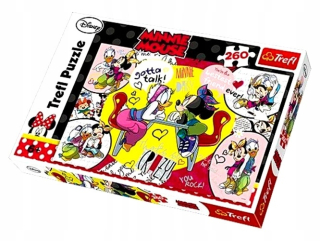 Káčer Donald - Puzzle 260 El Minnie Mouse Donald Disney Duck