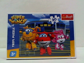 SUPER WINGS - Puzzle 30 priatelia pred Hangar / Super v roku 18226
