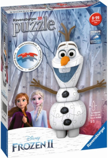 Elsa Frozen - 34 Puzzle 54 prvky ľadu 2 OLAF