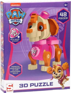 Puzzle 3D Psi hliadky