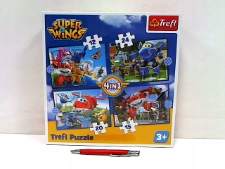 SUPER WINGS - 4IN1 Puzzle Puzzle / Super Wings 34351