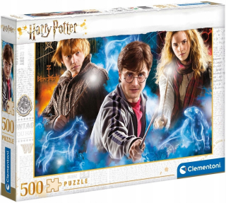 HARRY POTTER - 500 el puzzle. Harry Potter Hermiona Ron Patronus