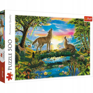 Puzzle 500 El Wilcza Natura Premium Quality Trefl