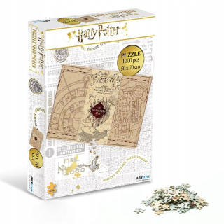 HARRY POTTER - Harry Potter Puzzle Mapa Huncwotów 1000 prvkov
