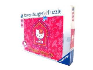 HELLO KITTY Ahoj Kitty Puzzle 1000 Elements Ravensburger Cat