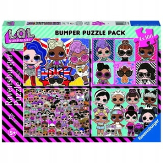 Bábiky LOL - Lol prekvapenie 4x100l puzzle
