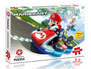 Super Mario - Mario puzzle funracer 1000 el, víťazné ťahy