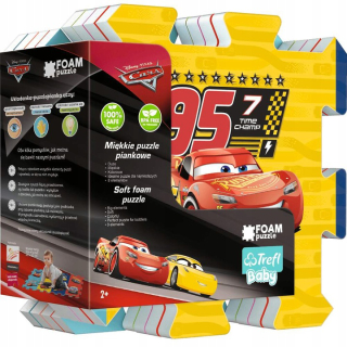 McQueen - Autá 2 auto puzzle 8 el. TREFL 60721