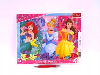 Rám puzzle 25 magických princezných 31360