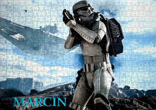 STAR WARS - Puzzle Star Wars + Baby Názov zadarmo A3 - 252l