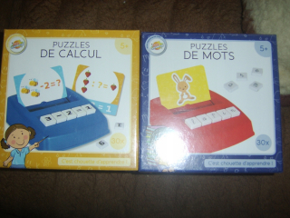 Vzdelávacie PUZZLE, francúzsky jazyk