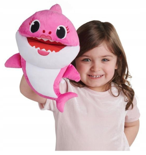 Pacinka Spewing Baby Shark - Mommy Shark Pink