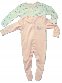 Medvedík Pú - PAJACYK WINNIE POOH 68-74CM 6-9 M-CY 2PAK P86